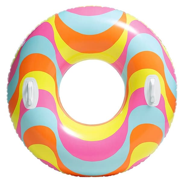 Oppustelig flydende donut Intex Timeless 115 x 28 x 115 cm (6 enheder)