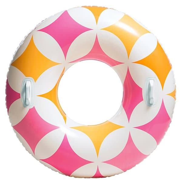 Oppustelig flydende donut Intex Timeless 115 x 28 x 115 cm (6 enheder)