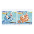 Miniatyrbild 2 av 4: Bestway Uppblåsbar Flotte Slät med Snöre Olika Färger D119 cm +12 År Strand och Pool 36120