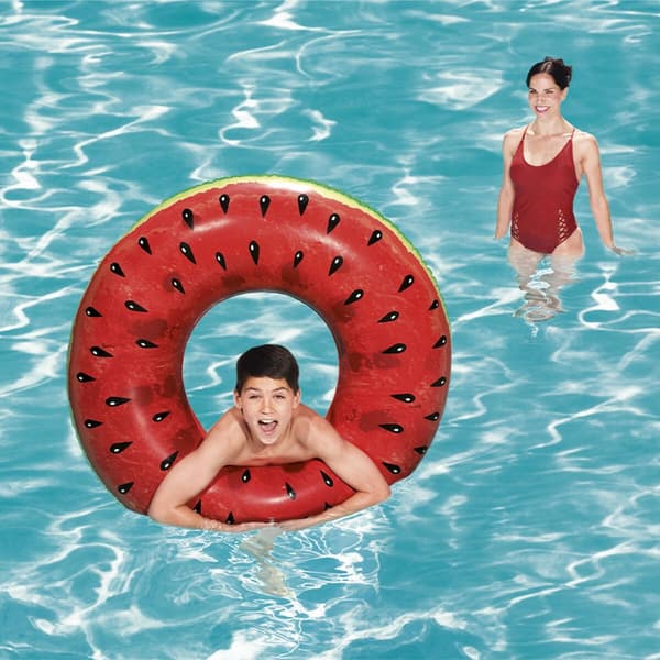 Bestway Uppblåsbar Flotte Vattenmelon och Ananas Olika Färger D116 cm +12 år Strand och Pool 36121