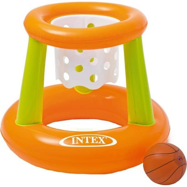 Puhallettava peli Intex Oranssi Vihreä Koripallokori 67 x 55 cm