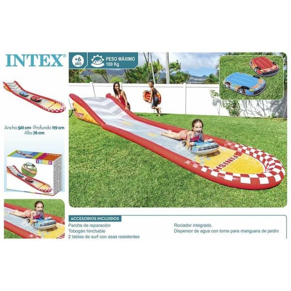 Vesiliukumäki Intex 57167NP 561 x 119 x 76 cm Puhallettava (561 x 119 x 76 cm)