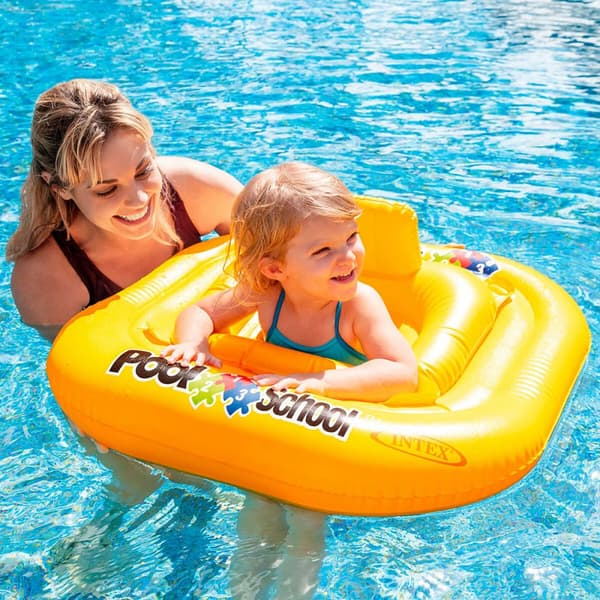 Baby flyder Intex Gul 79 x 23 x 79 cm (12 enheder)