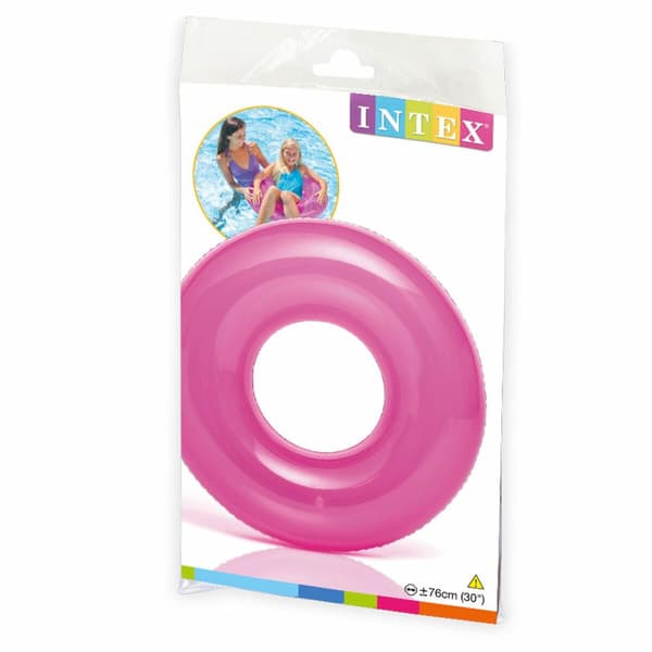 Oppustelig flydende donut Intex 76 x 76 cm (24 enheder)