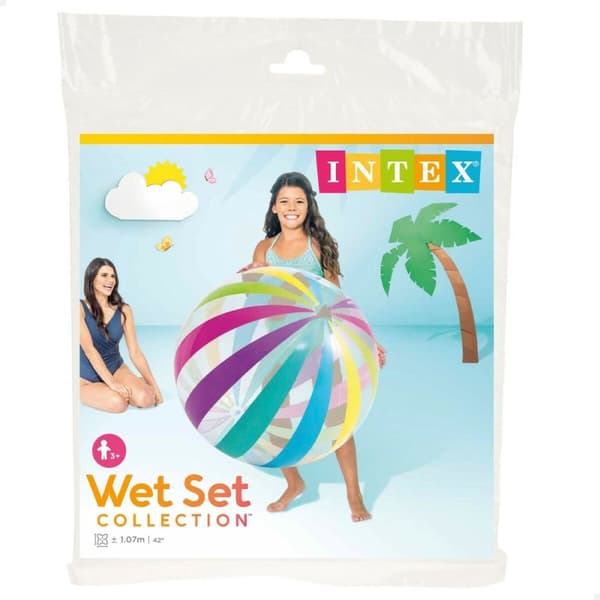 stranden Intex Jumbo Ø 107 cm PVC (24 enheder)