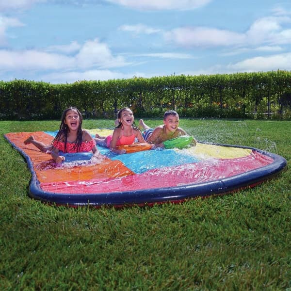Vandrutschebane 200 x 12 x 480 cm Multifarvet