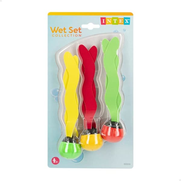 Upotettava sukelluslelu Intex 3 Kappaletta (12 osaa)