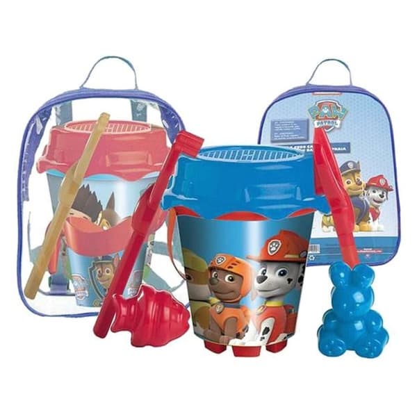 Sæt med legetøj til stranden The Paw Patrol (7 pcs)