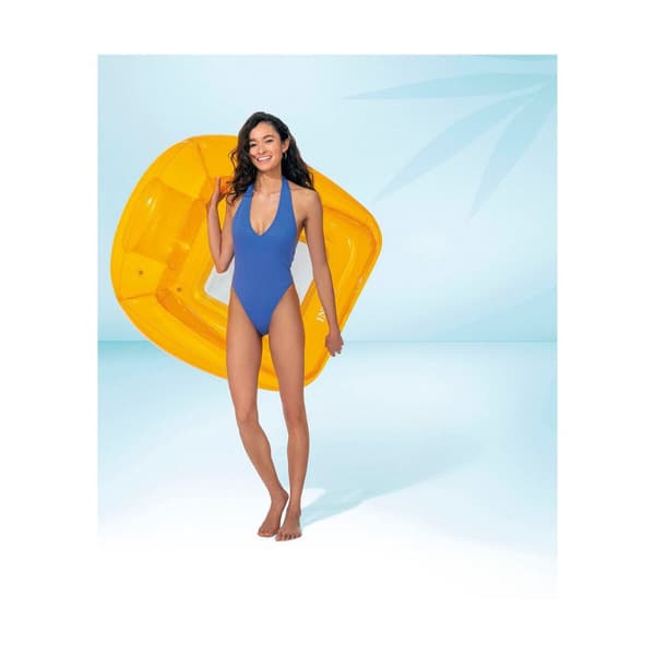 Uppblåsbar poolflotta Intex Lounge 104 x 102 cm PVC