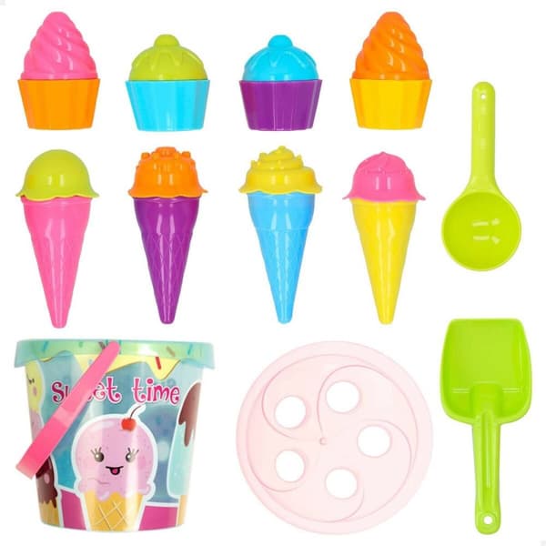 Strandleksaker set Colorbaby polypropen (15 antal)