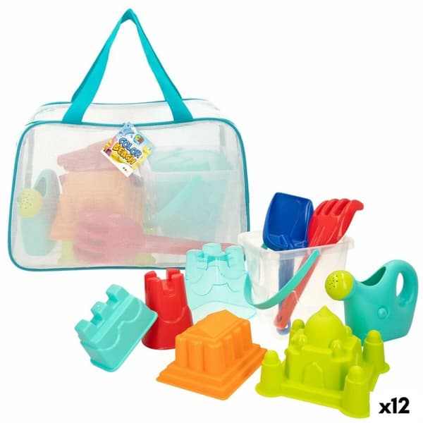 Strandleksaker set Colorbaby polypropen (12 antal)