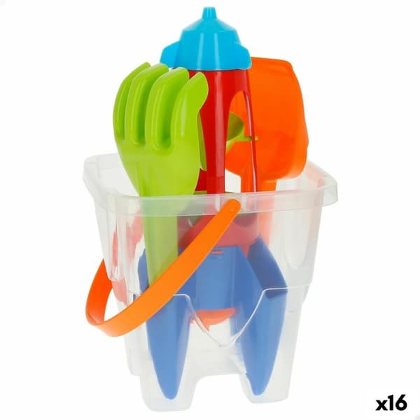 Strandleksaker set Colorbaby polypropen (16 antal)