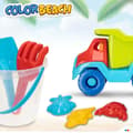 Miniatyrbild 6 av 7: Strandleksaker set Colorbaby polypropen (8 antal)