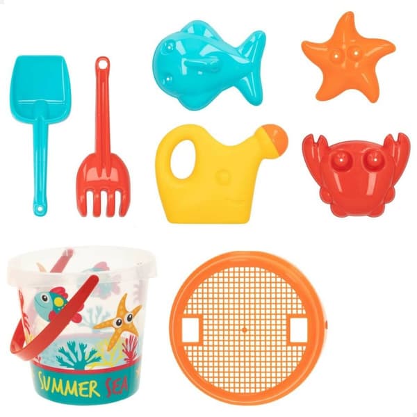 Strandleksaker set Colorbaby polypropen (16 antal)