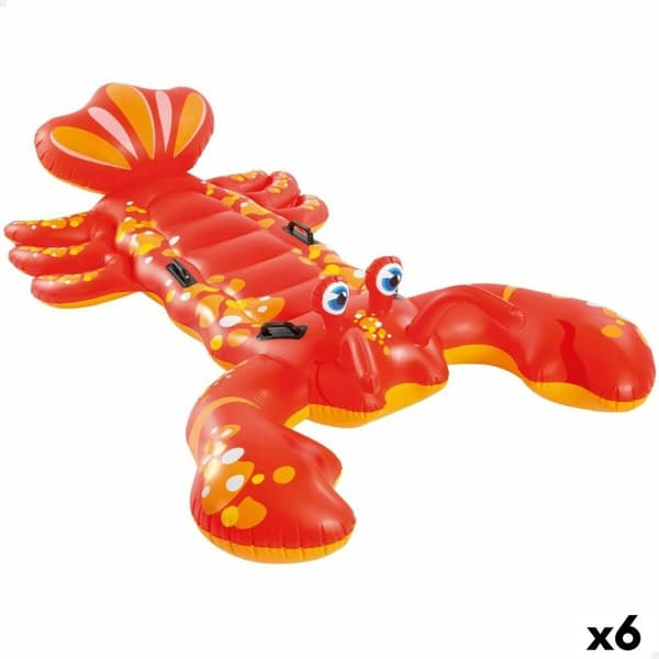Upplåsbar bassängmadrass Intex Hummer 137 x 50 x 213 cm (6 antal)