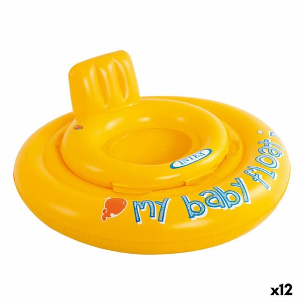 Flytetyg för barn Intex Gul 70 x 25 x 70 cm (12 antal)
