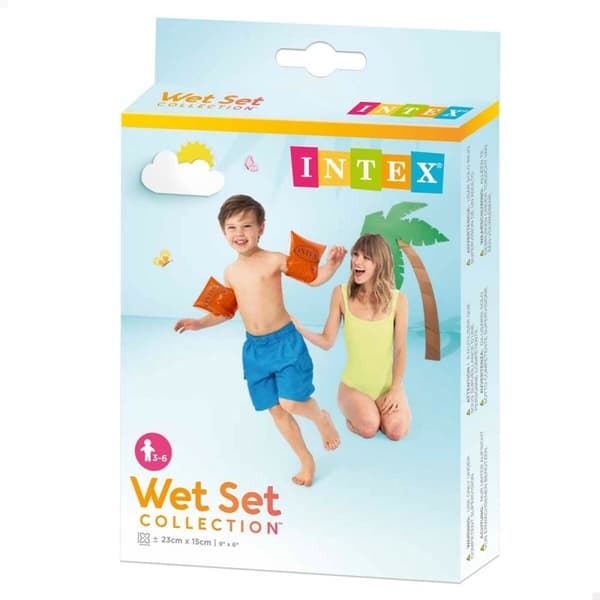 Ærmer Intex Neon 23 x 15 cm (36 Enheder)
