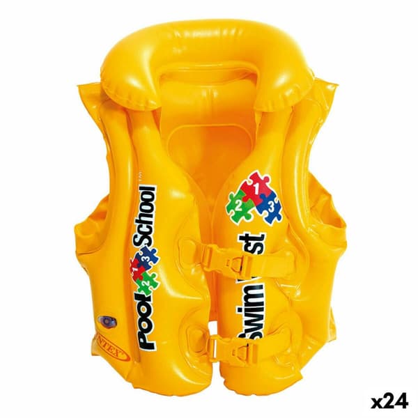 Puhallettava uintiliivi Intex 50 x 47 x 40 cm (24 osaa)