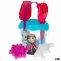 Miniatyrbild 1 av 3: Strandleksaker set Frozen Elsa & Anna Ø 18 cm (16 antal)