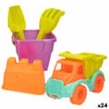 Miniatyrbild 1 av 5: Strandleksaker set Colorbaby 5 Delar polypropen (24 antal)