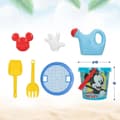 Miniatyrbild 7 av 7: Strandleksaker set Mickey Mouse Ø 18 cm polypropen (12 antal)