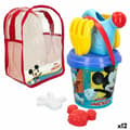 Miniatyrbild 1 av 7: Strandleksaker set Mickey Mouse Ø 18 cm polypropen (12 antal)