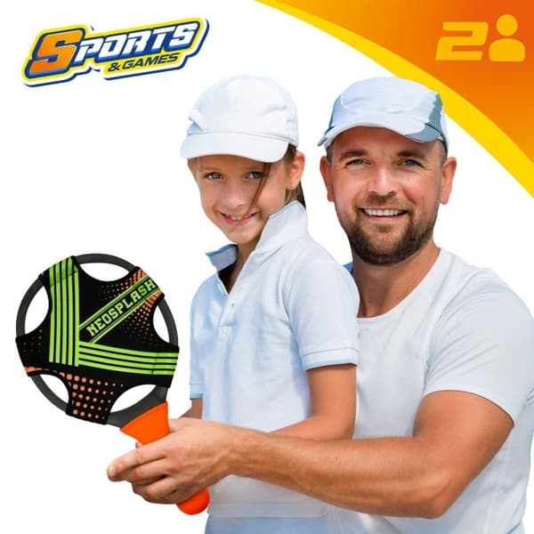 Strandspadar med boll Colorbaby Neopren Plast (6 antal)