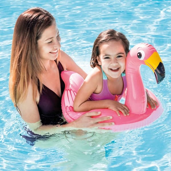 Uppblåsbar poolflotta Intex djur 89 x 33 x 69 cm (36 antal)
