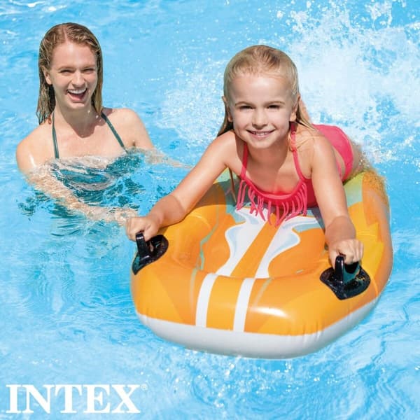 Upplåsbar bassängmadrass Intex Joy Rider 62 x 112 cm Surfbräda (12 antal)