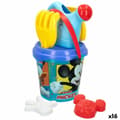 Miniatyrbillede 1 af 5: Sæt med legetøj til stranden Mickey Mouse Ø 18 cm (16 enheder)