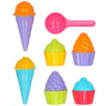 Miniatyrbillede 5 af 5: Sæt med legetøj til stranden Colorbaby 15 Dele Forme Is Cupcake (24 enheder)