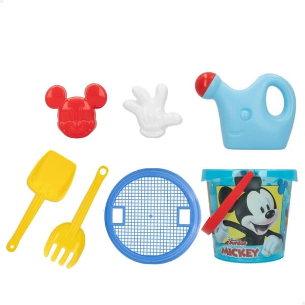 Rantalelusetti Mickey Mouse Ø 18 cm (16 osaa)