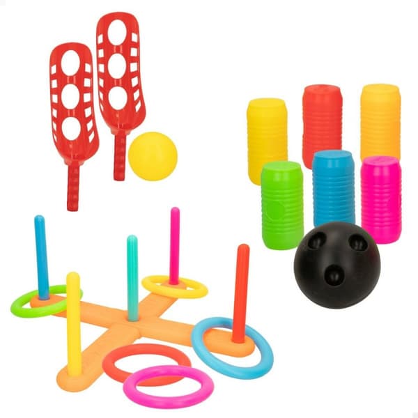 Strandleksaker set Colorbaby 40,5 x 7 x 40,5 cm (4 antal)