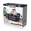 Miniatyrbild 9 av 11: Bestway Uppblåsbar Stol 5 Positioner Svart 188x152x64 cm Inner 75054