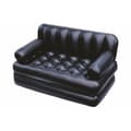 Miniatyrbild 11 av 11: Bestway Uppblåsbar Stol 5 Positioner Svart 188x152x64 cm Inner 75054