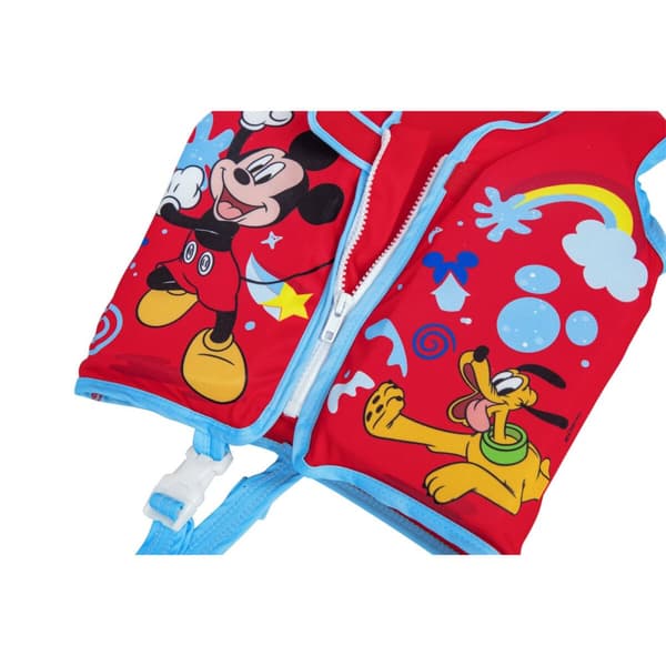 Bestway Flytväst Disney Mickey Mouse UPF 50+ 51 cm +1 till 3 År Pool och Strand 09101