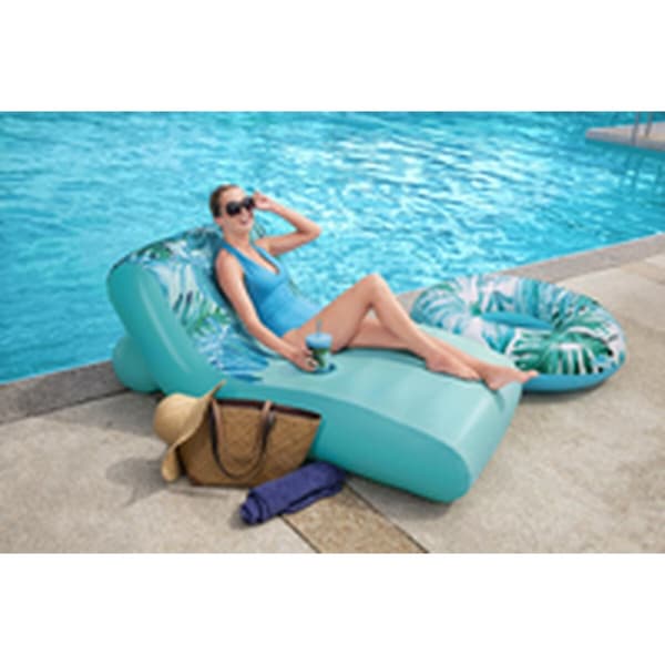 Bestway Lyxig Uppblåsbar Madrass 176x107 cm Strand och Pool 43402 Strand och Pool 43402