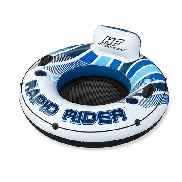 Bestway Uppblåsbart hjul med handtag Rapid Rider D135 cm Strand och Pool 43116