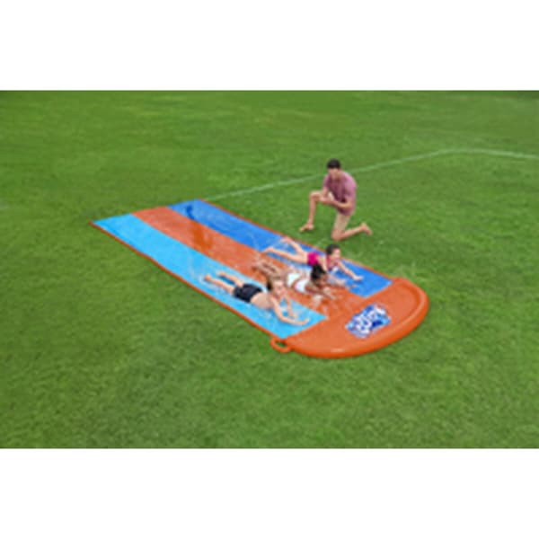 Bestway Triple Rutschbana 488x207,5 cm +3 År Trädgård 52329