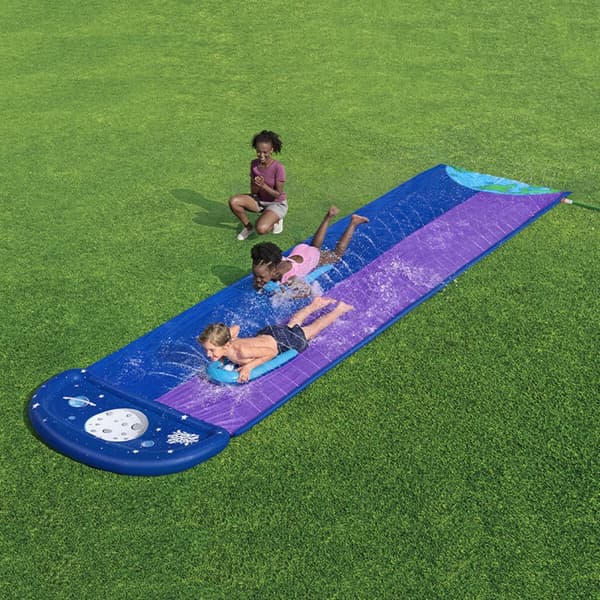 Vesiliukumäki Bestway 488 x 138 cm Liukuva Double