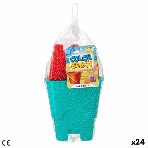 Rantalelusetti Colorbaby 3 Kappaletta (24 osaa)