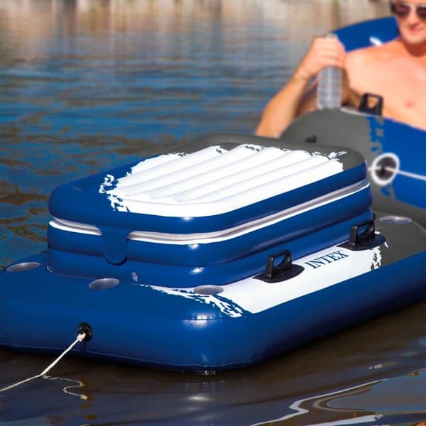 Kelluva puhallettava jäähdytin Intex Mega Chill II 122 x 97 x 122 cm (3 osaa)