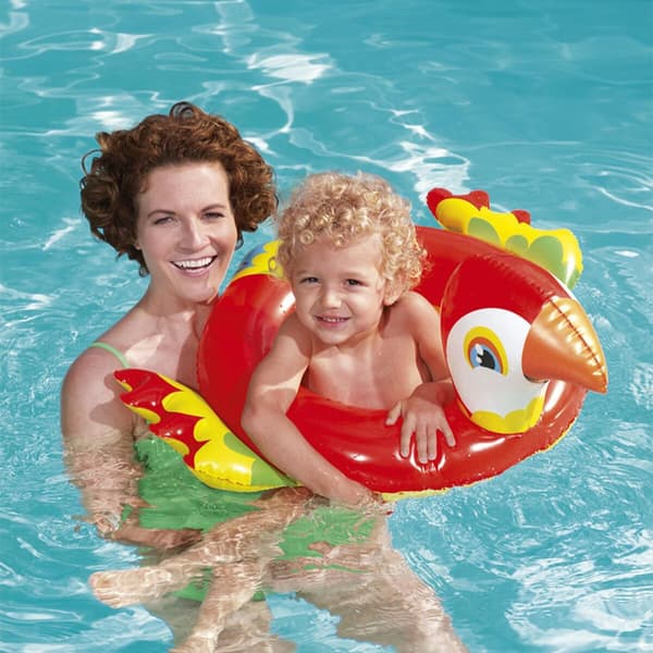 Bestway Uppblåsbar Djurflytare Olika Färger 84x71 cm +3 till 6 År Strand och Pool 36128