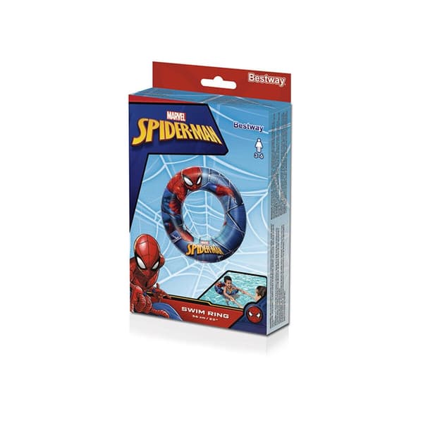 Puhallettava kelluke Bestway Monivärinen Spiderman Ø 56 cm