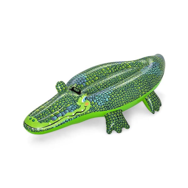 Oppustelig Figur til Pool Bestway Krokodrille 152 x 71 cm 67 x 148 x 29 cm
