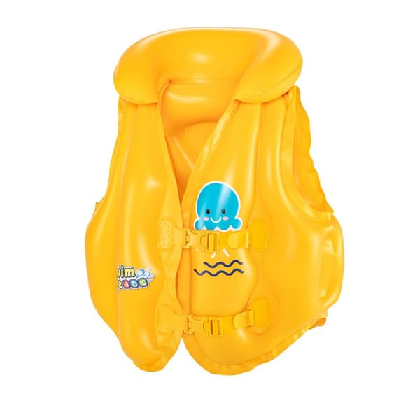 Uppblåsbar badväst Bestway 51 x 46 cm Bläckfisk
