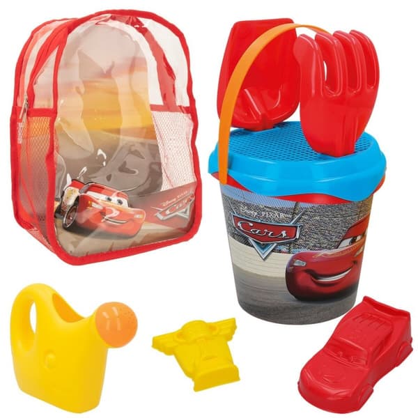 Strandleksaker set Cars polypropen (12 antal)