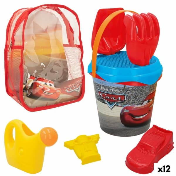 Strandleksaker set Cars polypropen (12 antal)