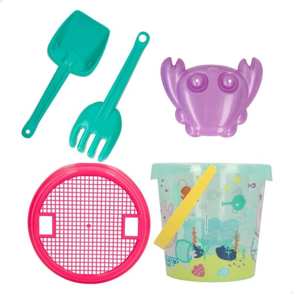 Strandleksaker set Peppa Pig Ø 18 cm (16 antal)