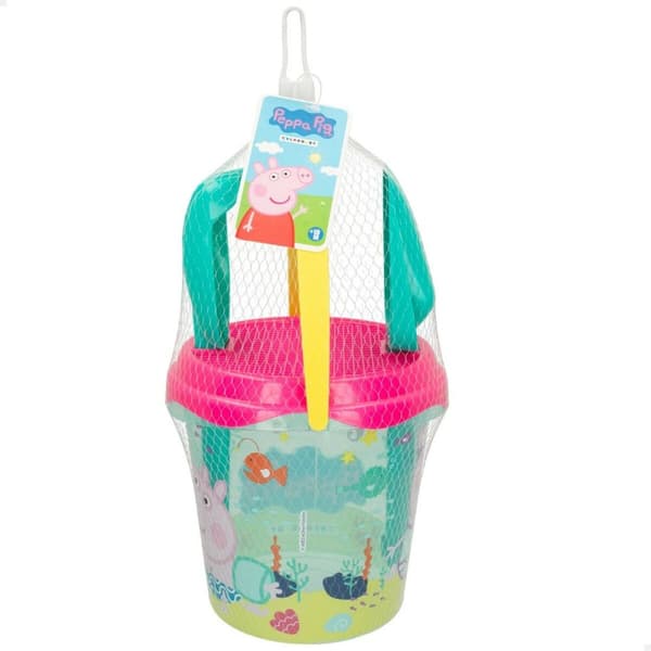 Strandleksaker set Peppa Pig Ø 18 cm (16 antal)
